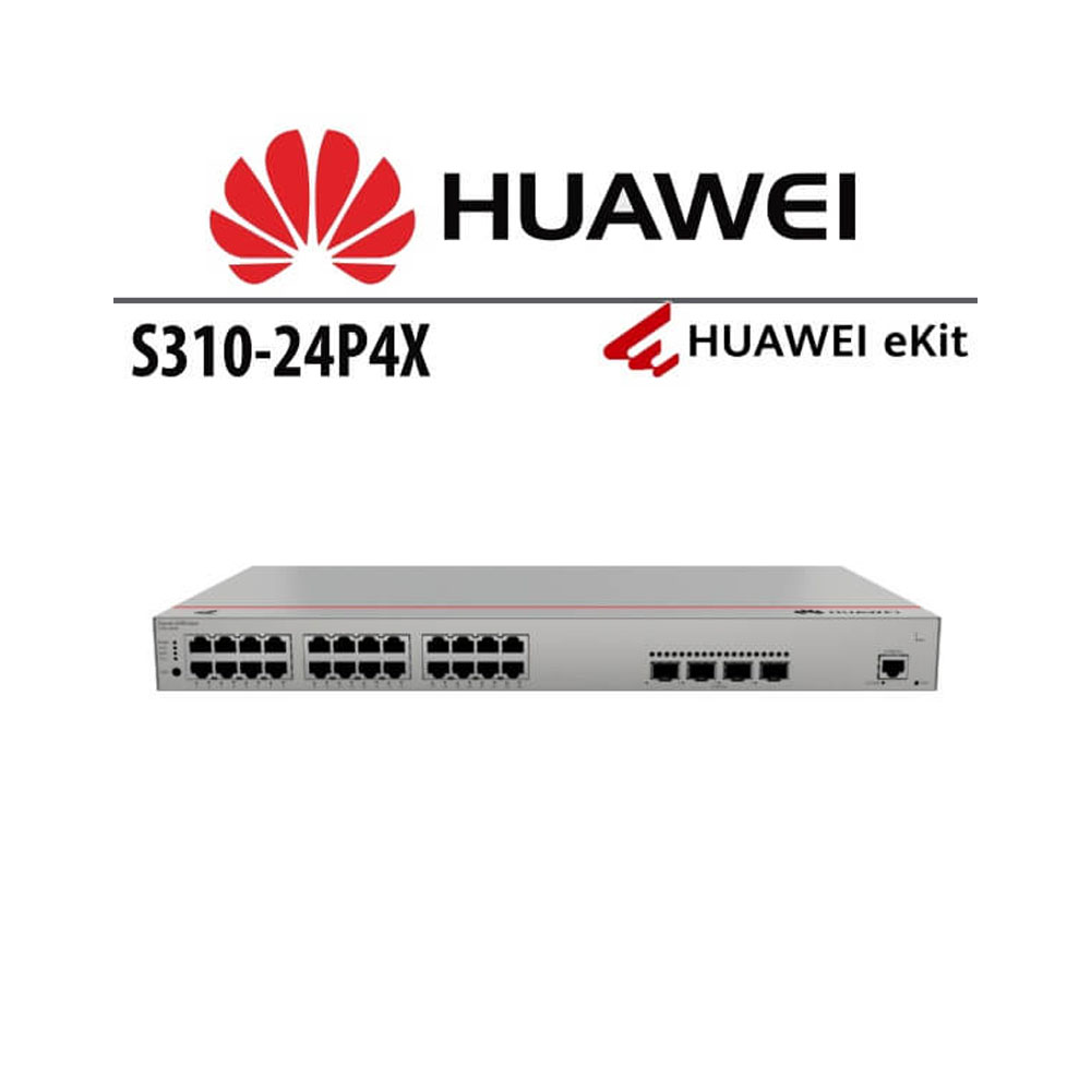 Huawei S310-24P4X Managed Switch: Layer 3 Gigabit Ethernet with 10GE Uplink